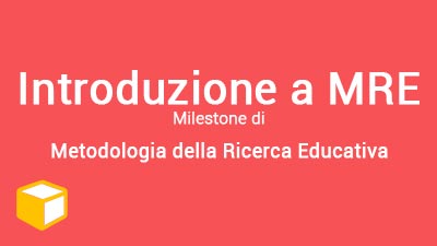 Introduzione a MRE (Ed. 2017-18)